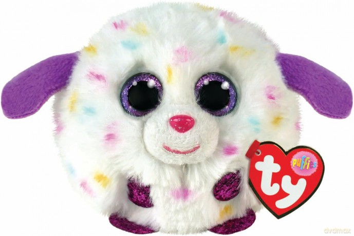 Maskotka Ty Puffies Pies biały Munchkin