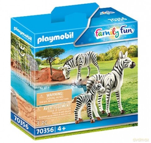 Zestaw z figurkami Family Fun 70356 Zebry