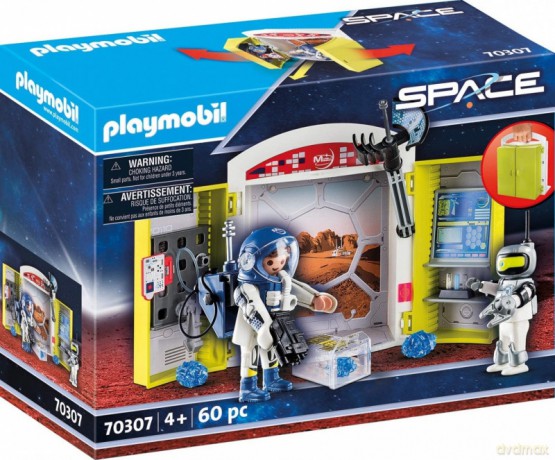 Zestaw z figurkami Space 70307 Misja na Marsie Play Box