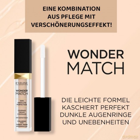 EVELINE KOL KOREKTOR Wonder Match 10 Light Vanilla