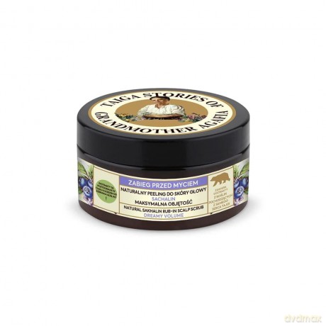 GRANDMOTHER AGAFIA Taiga Stories Naturalny Peeling do skóry głowy Sachalin - maksymalna objętość 100 ml
