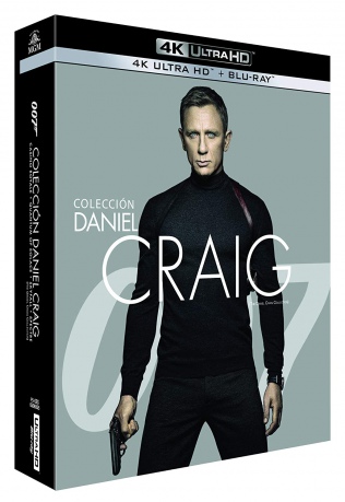 007 James Bond Daniel Craig: Casino Royale / Quantum of Solace / Skyfall / Spectre [4xBlu-Ray 4K]+[4xBlu-Ray]