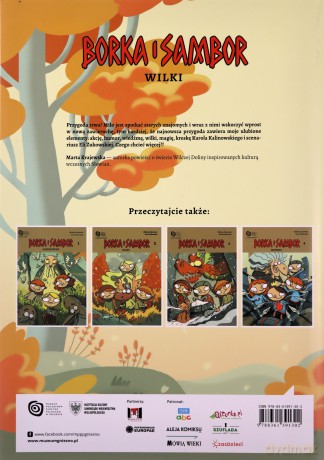 Borka i Sambor (Tom 5) Wilki - Elżbieta Żukowska, Karol Kalinowski [KSIĄŻKA]