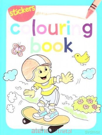 Colouring book z naklejkami [KSIĄŻKA]