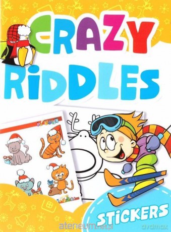 Crazy riddles z naklejkami [KSIĄŻKA]