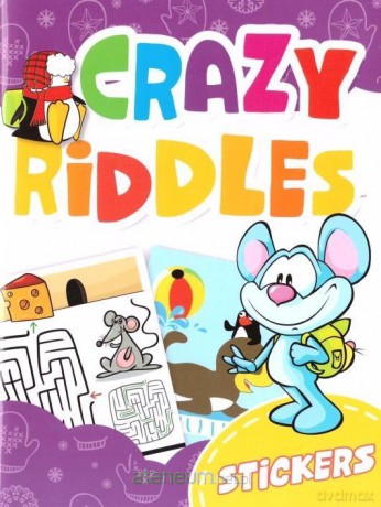 Crazy riddles z naklejkami [KSIĄŻKA]