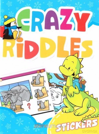 Crazy riddles z naklejkami [KSIĄŻKA]