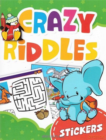 Crazy riddles z naklejkami [KSIĄŻKA]