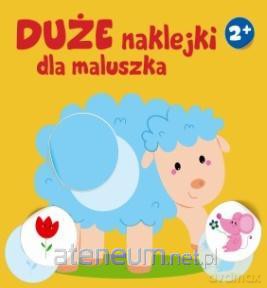Duże naklejki dla maluszka. Owieczka 2+ [KSIĄŻKA]