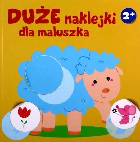 Duże naklejki dla maluszka. Owieczka 2+ [KSIĄŻKA]