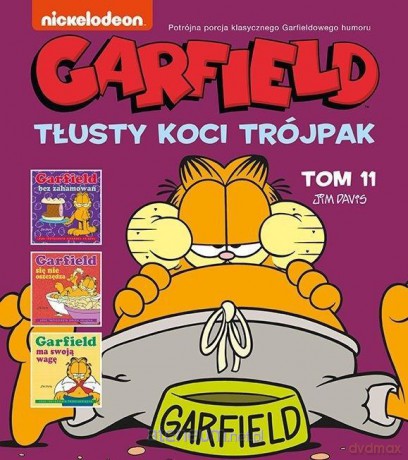 Garfield (Tom 11) Tłusty koci trójpak - Jim Davis [KOMIKS]