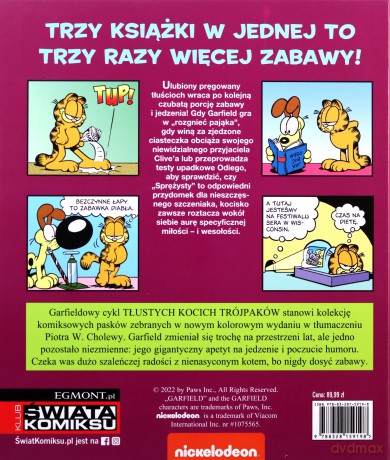 Garfield (Tom 11) Tłusty koci trójpak - Jim Davis [KOMIKS]