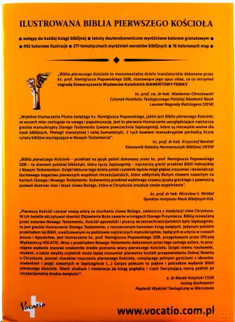 Ilustrowana Biblia pierwszego Kościoła, biała [KSIĄŻKA]
