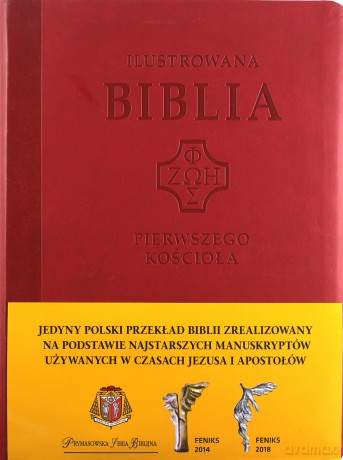 Ilustrowana Biblia pierwszego Kościoła, czerwona [KSIĄŻKA]