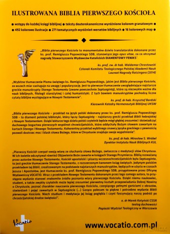 Ilustrowana Biblia pierwszego Kościoła, granatowa [KSIĄŻKA]