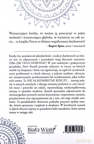 Jak odpuszczać ...i być wolnym! - Peter Russell [KSIĄŻKA]