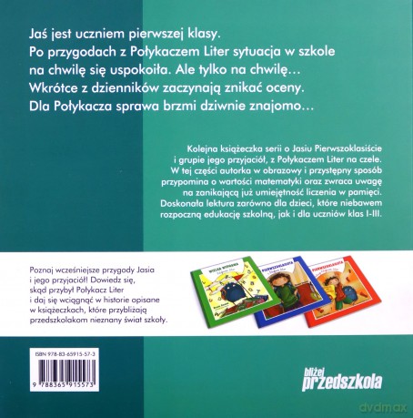 Jaś Pierwszoklasista i Pożeracz Cyfr - Dorota Smoleń [KSIĄŻKA]