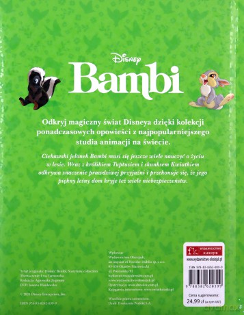 Klasyczne opowieści, Bambi [KSIĄŻKA]