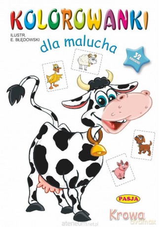 Kolorowanki dla malucha Krowa [KSIĄŻKA]