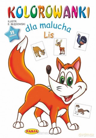 Kolorowanki dla malucha Lis [KSIĄŻKA]