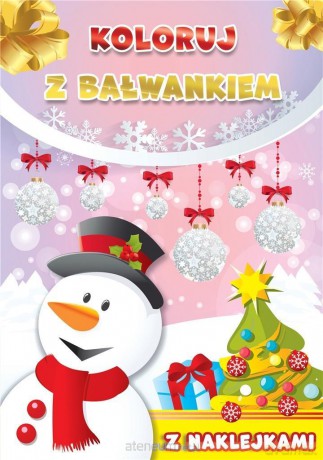 Koloruj z bałwankiem [KSIĄŻKA]