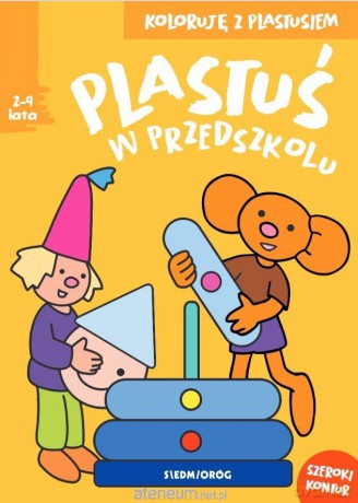 Koloruję z Plastusiem - Plastuś w przedszkolu - Mikołaj Michałowski [KSIĄŻKA]