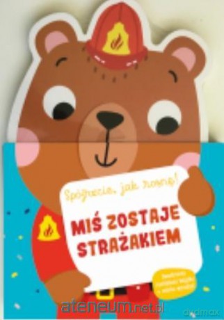 Książka z miarką wzrostu. Miś [KSIĄŻKA]