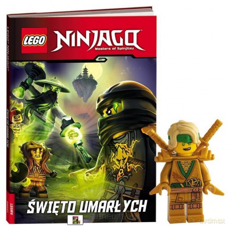 Lego Ninajago. Święto umarłych + minifigurka [KSIĄŻKA]