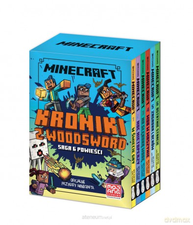 Minecraft. Kroniki z Woodsword. Saga 6 powieści [KSIĄŻKA]