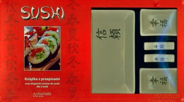Sushi Książka Z Przepisami + 2 X Zestaw Do Sushitw [KSIĄŻKA]