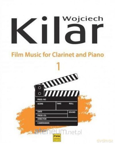 Muzyka filmowa na klarnet i fortepian z.1 - Wojciech Kilar [KSIĄŻKA]