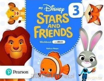 My Disney Stars and Friends 3 WB with eBook - Jeanne Perrett, Mary Roulston, Kathryn Harper [KSIĄŻKA]