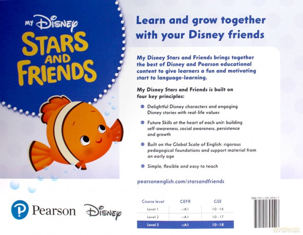 My Disney Stars and Friends 3 WB with eBook - Jeanne Perrett, Mary Roulston, Kathryn Harper [KSIĄŻKA]