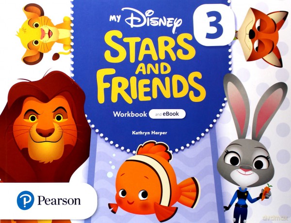 My Disney Stars and Friends 3 WB with eBook - Jeanne Perrett, Mary Roulston, Kathryn Harper [KSIĄŻKA]