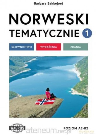 Norweski tematycznie 1 Słownictwo Wyrażenia Zdania - Barbara Bakkejord [KSIĄŻKA]