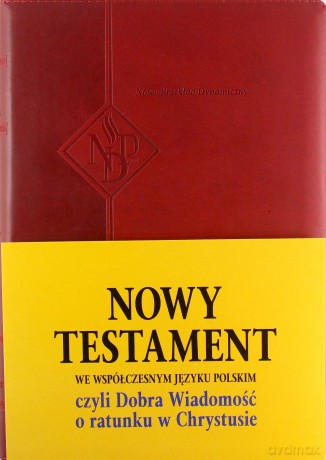 Nowy Testament NPD, czerwona, suwak i paginatory [KSIĄŻKA]