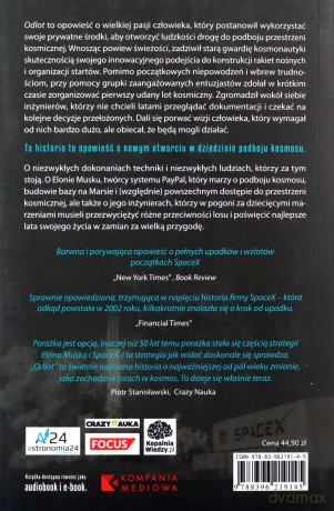 Odlot. Elon Musk i szalone początki SpaceX - Eric Berger [KSIĄŻKA]
