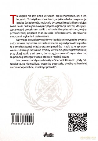 Operacja pandemia. Globalna psychoza i nowy totalitaryzm - Marek A. Zamorski [KSIĄŻKA]