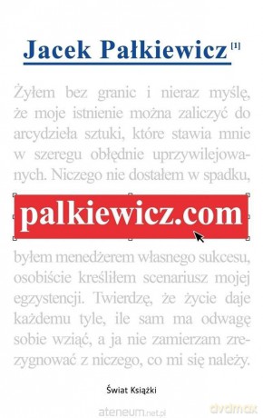 palkiewicz.com (z autografem) - Jacek Pałkiewicz [KSIĄŻKA]