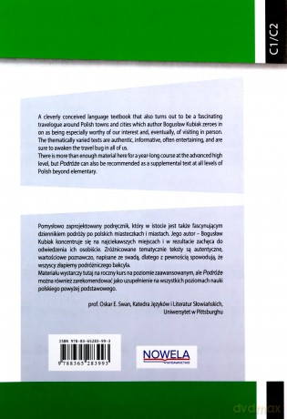Podróże po Polsce Podręcznik do nauki j. polskiego - Bogusław Kubiak [KSIĄŻKA]