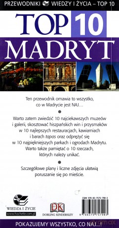 Top 10 Madryt - Pod Redakcją: Melanie I Christophera Rice [KSIĄŻKA]
