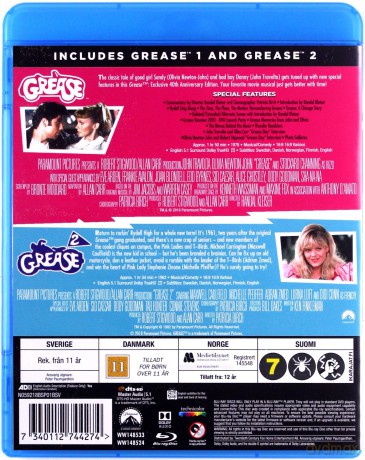 Grease 1+2 [2xBlu-Ray]