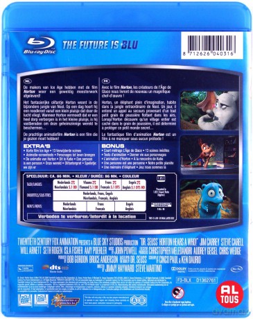 Horton Hears a Who! (Horton słyszy ktosia!) [Blu-Ray]