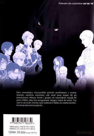 Atak Tytanów (Tom 33) - Hajime Isayama [KOMIKS]