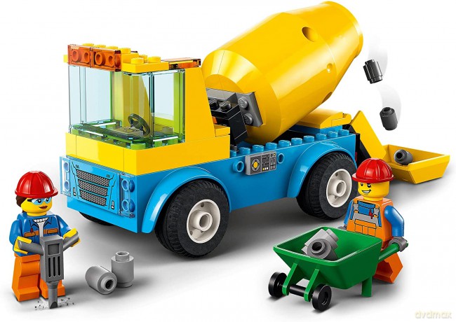 LEGO City - Ciężarówka z betoniarką (60325) [KLOCKI]