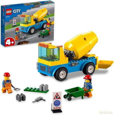 LEGO City - Ciężarówka z betoniarką (60325) [KLOCKI]