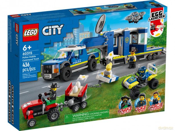 LEGO City - Mobilne centrum dowodzenia policji (60315) [KLOCKI]