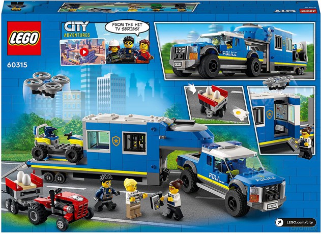 LEGO City - Mobilne centrum dowodzenia policji (60315) [KLOCKI]