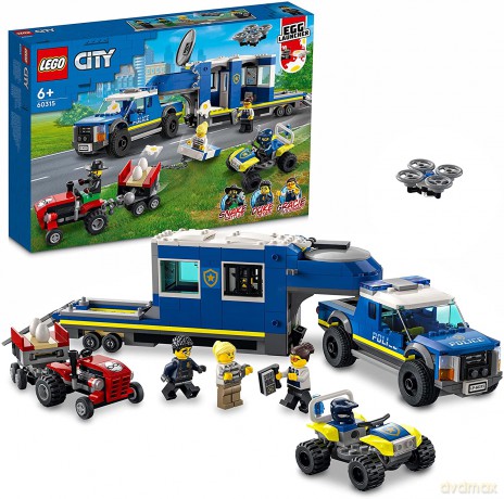 LEGO City - Mobilne centrum dowodzenia policji (60315) [KLOCKI]