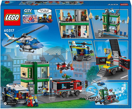 LEGO City - Napad na bank (60317) [KLOCKI]